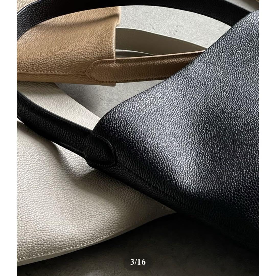 Amazon.co.jp: JISTORY ONE HANDLE SHOULDER BAG ブラック : ファッション
